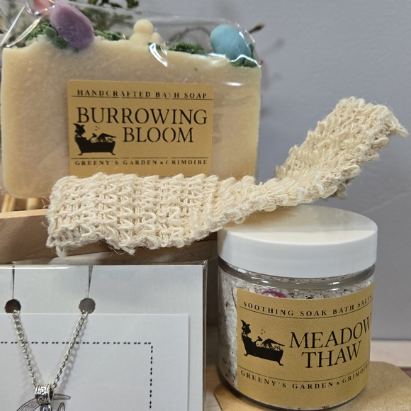 Ostara Spring Ritual Bath Box – Witchy Self Care Deluxe Gift Set - Picture 7 of 12